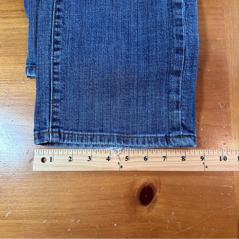 Christopher Blue Straight Leg Denim Jeans - Size 10 - Picture 7 of 11
